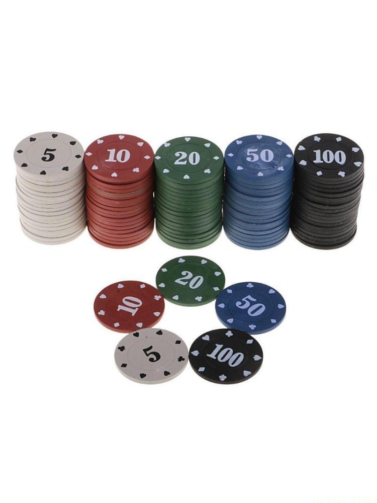 Board Game Vault - M5TC 100 Adet 5 Renk Plastik