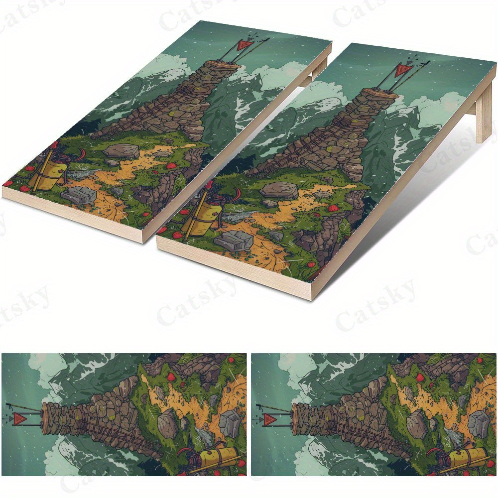 Board Game Wild Wild - Wild Tower Su Geçirmez Cornhole Tahtası