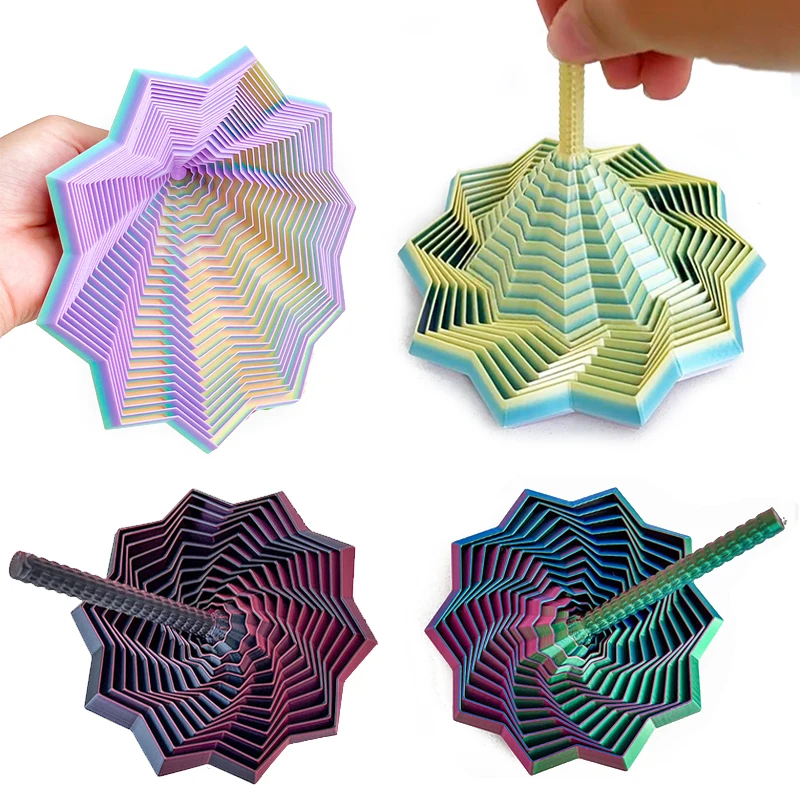 Board Game Design - 3D Baskı Genişletilmiş Duyusal Fidget Yıldız