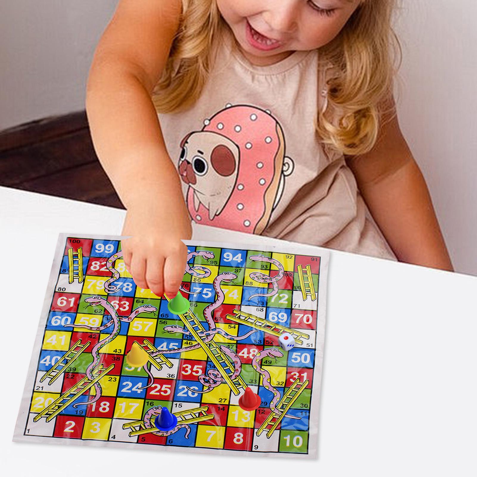 Board Game Design - Mini Yılanlar ve Merdivenler Masa Oyunu