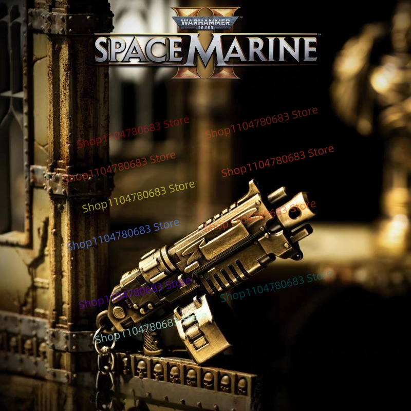 Board Game Warhammer 40K - 40K Uzay Kızıları 2 Bolter Anahtarlık,