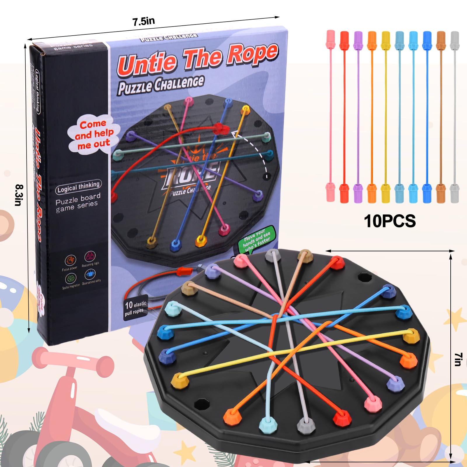 Çocuklar İçin Halatı Çözme Oyu - Board Game Ranking incelemesi ve fiyatı
