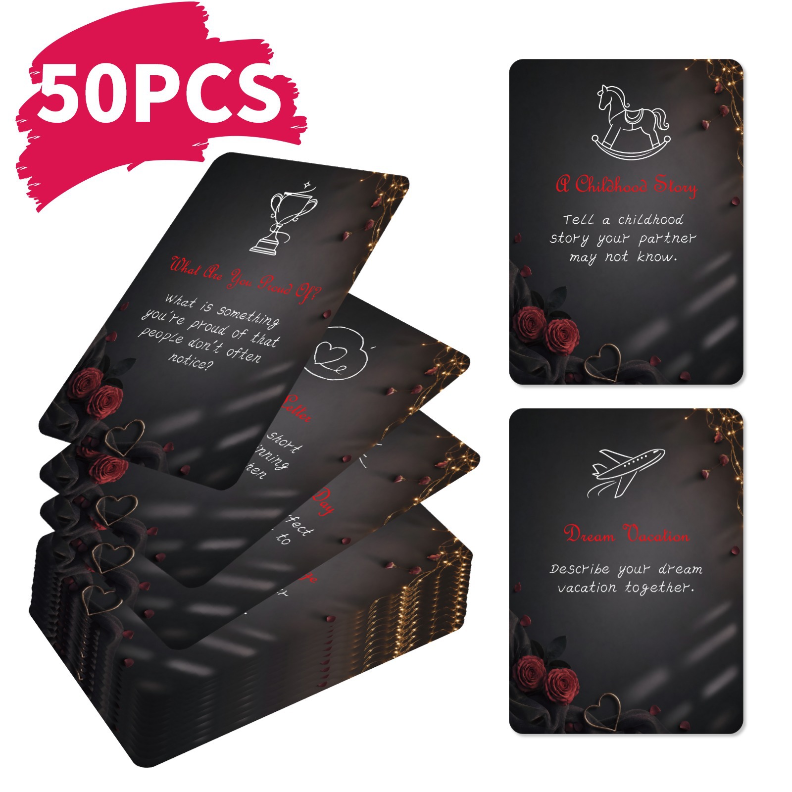 50 Adet Romantik Çift Zorluk K - Board Game Quiz incelemesi ve fiyatı