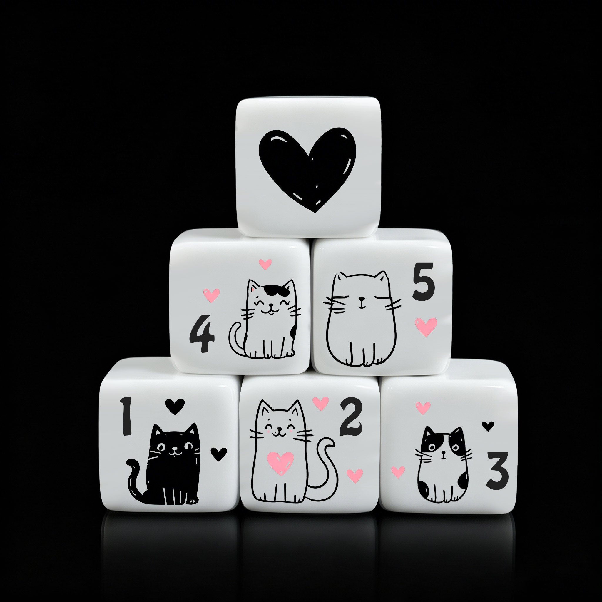12'li Set 16mm Sevimli Kedi Za - Board Game Design incelemesi ve fiyatı